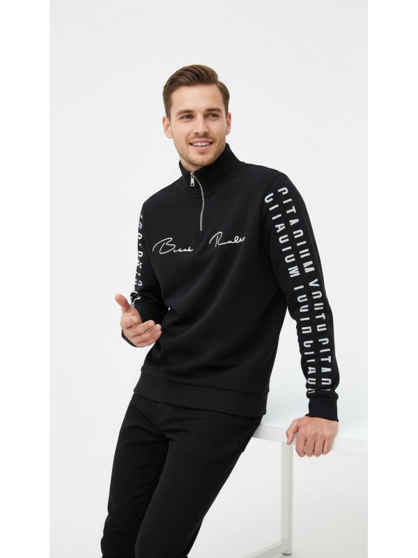 Erkek Kapüşonsuz Sweatshirt