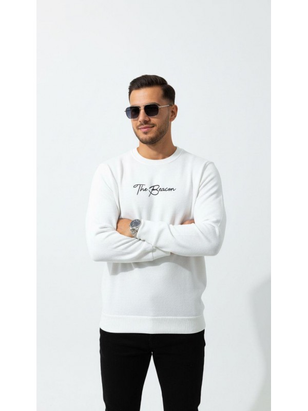 Erkek Kapüşonsuz Sweatshirt
