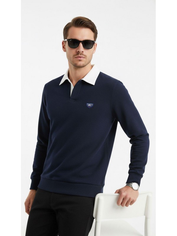 Erkek Kapüşonsuz Sweatshirt