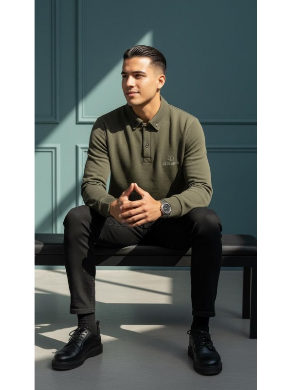 Erkek Kapüşonsuz Sweatshirt