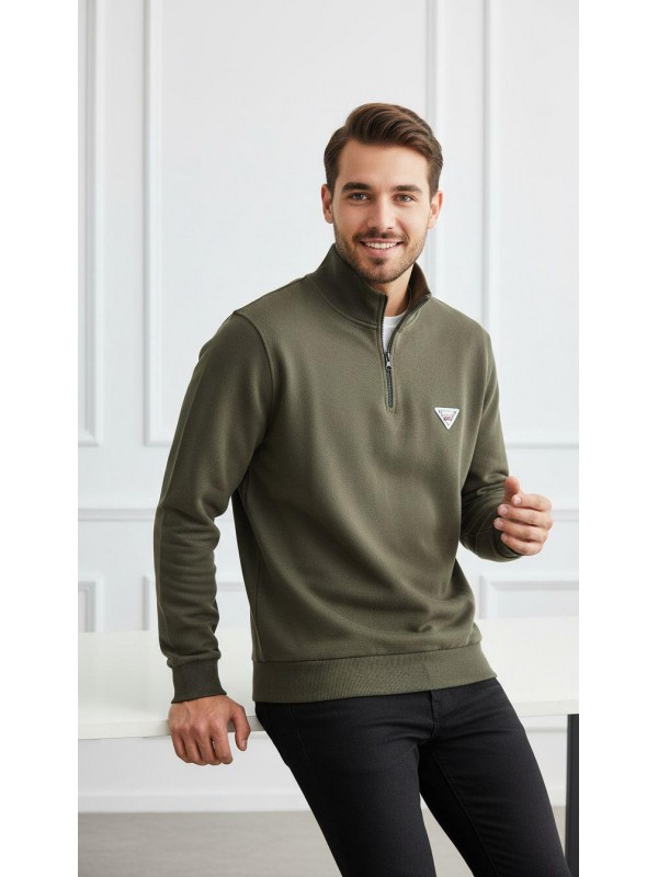 Erkek Kapüşonsuz Sweatshirt