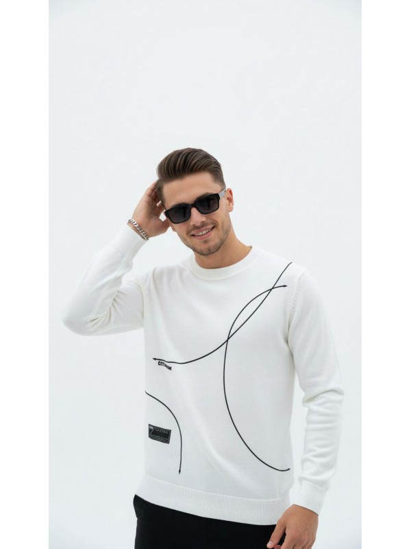 Erkek Kapüşonsuz Sweatshirt