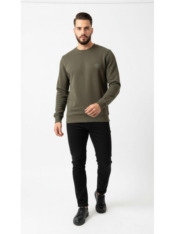 Erkek Kapüşonsuz Sweatshirt