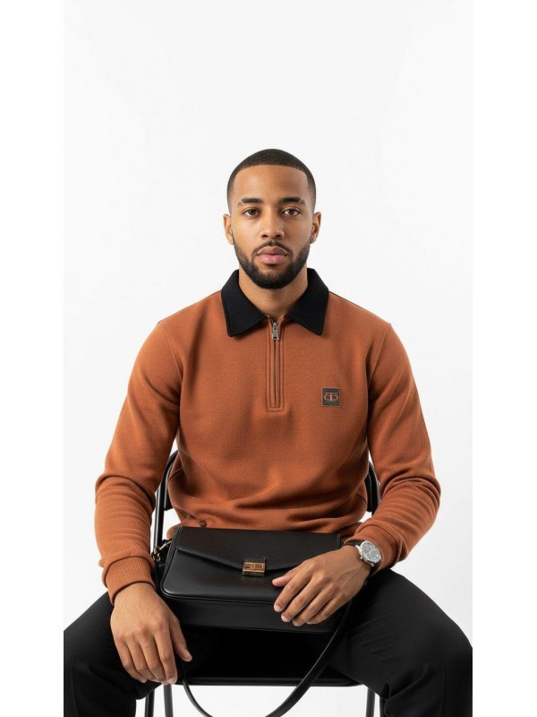 Erkek Kapüşonsuz Sweatshirt