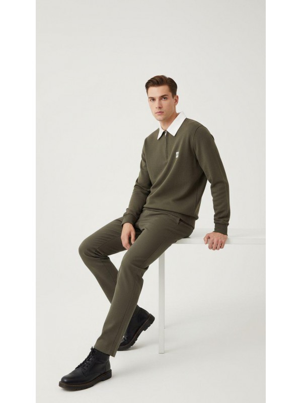 Erkek Kapüşonsuz Sweatshirt